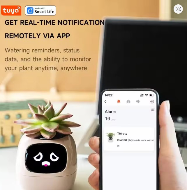 uya Ivy Smart Planter,Endless Fun Over 49 Rich Expressions