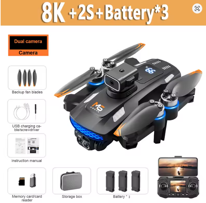 Xiaomi Mijia M6 Drone 8K Professional HD Camera Drones 5G