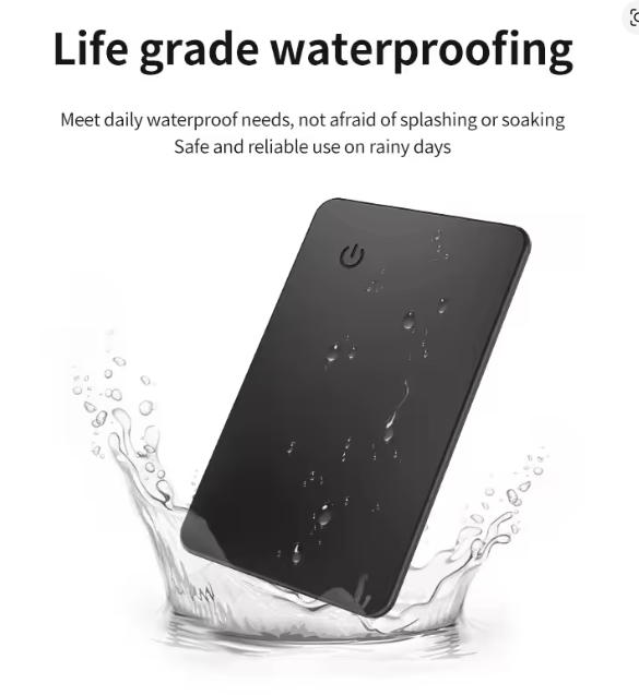 Smart Air tag Anti-loss device tracker Location Wallet Tracker Card For keys luggage wallet Works with Apple Find My (iOS only)