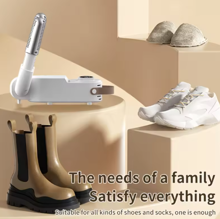 Shoe Dryer Intelligent Timer Adjustable Dryer Quick Drying Deodorizing Sterilizing Shoe Dryer Household Shoe Warmer Heater